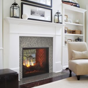 HeatnGlo Fortress See-Through Gas Fireplace