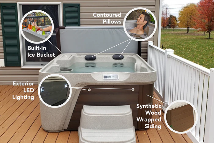 4 Person Azure Premier Spa - Image 6