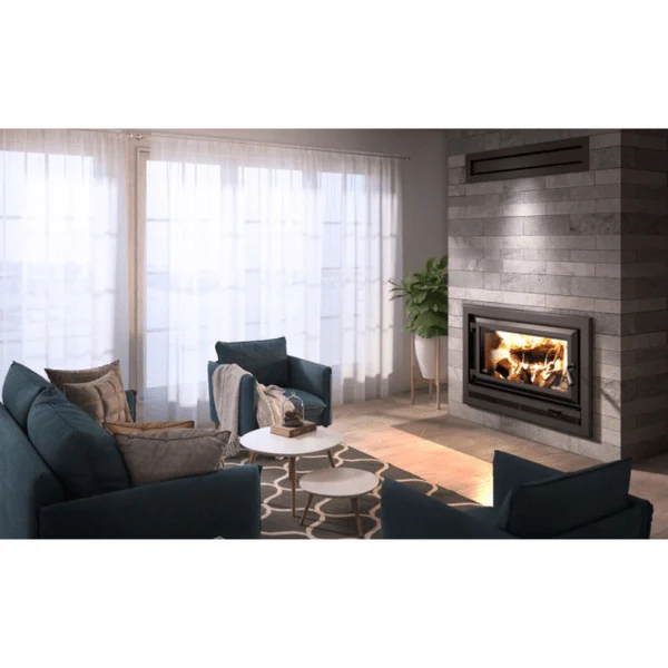 Ventis Large Single-Door Wood-Burning Fireplace HE275CF